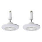 LED вентилятор гнездо модель тонировка DLLS64CWH ×2 шт. комплект 