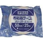 【ポイント3倍 7/25-26】【メーカー直送T】ＴＥＲＡＯＫＡ カラーオリーブテープ ＮＯ．１４５ 白 ５０ｍｍＸ２５Ｍ 145 W-50X25