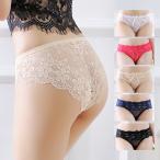 ショーツ レディース 総レース セクシー ランジェリー ストレッチ 花柄レース シースルー レースショーツ スタンダード ひびかない 下着 可愛い オシャレ T-5006