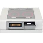 KZ-AN26S ＜シルバー/シルバー＞ パナソニック PANASONIC  ビルトインIHクッキングヒーター (60cm幅・2口IH+IH&遠赤Wフラットラクッキングリル）