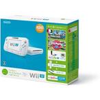 【中古】WiiU本体 WiiUすぐに遊べるファミリープレミアムセット+Wii Fit U(シロ) ※冊子類、Wiiリモコンカバー欠品 521238005001■