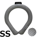 SUO for dogs 28°ICE SUOリング ボタンなし SS ブラック 熱中症対策グッズ 暑さ対策 ひんやり 首
