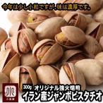 ピスタチオ ナッツ ジャンボピスタチオ イラン産 300g 大粒 おつまみ おやつ 焙煎 深煎り ロースト 塩味