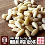 松の実 無添加 無塩 無油 特級AAグレード 250g ナッツ 専門店 ふっくら 大粒 コクと甘み ノンオイル