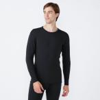 【最大P15%！3/1迄】MIZUNO ミズノ ［吸湿発熱］ブレスサーモアンダーウエア  中厚 for Active クルーネック長袖シャツ［メンズ］ / C2JAC731_09