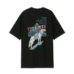 【クリアランス】THE NORTH FACE ザ・ノース・フェイス ショートスリーブドッグスレッドグラフィックティー［ユニセックス］ / NT32641-K