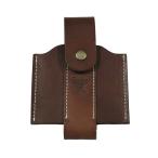 【アウトレット】EVERNEW エバニュー チタンスキットルS用 皮ケース / CA510BR