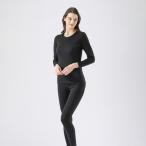 【最大P15%！3/1迄】MIZUNO ミズノ ［発熱素材］ ブレスサーモアンダーウエア 厚手ウール for 極寒 クルーネック長袖シャツ ［ウィメンズ］ / C2JAA801 09