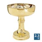 寺院用仏飯器 口径：2寸3分 高さ：8.
