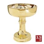 寺院用仏飯器 口径：3寸5分 高さ：13