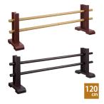 寺院用 屋内用結界 幅120cm 和風柵 室内用仕切り 樹脂竹（ゴマ竹・すす竹）選択可 支柱2色（べんがら調・古色調） 日本製