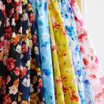 Flownny Retro collection watercolor poppy заем ткань примерно 110cm ширина ткань хлопок принт цветочный принт fla морской еж - симпатичный [ количество 5 шт из принимаем ][ почтовая доставка 5m до ]
