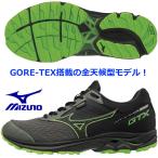 ミズノ MIZUNO/メンズ ランニングシューズ/2019 最新/ウエーブライダー GTX/ WAVE RIDER GTX/J1GC187905/ダークグレー×ブラック×グリーン/ゴアテックス搭載