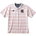 CANTERBURY canterbury /2020 весна лето новейший мужской / Short рукав Rugger рубашка /RA30115B 63/ цвет : розовый /4L большой размер 