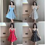 ワンピースレディースショートドレス...