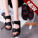 送料無料 歩きやすい スポーツサンダル 厚底 レディースサンダル 靴 春夏新作 コンフォート カジュアル ビーチサンダル スポーツサンダル アウトドア