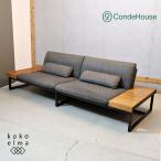 CONDE HOUSE can ti house SESTINA LUXse стойка na Lux 3 местный . диван грецкий орех материал трехместный диван современный Asahikawa мебель FJ112