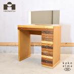 Hiromatsu Furniture широкий сосна деревообработка SONOsono туалетный столик стол туалетный столик с зеркалом натуральное дерево зеркало имеется туалетный столик натуральный Северная Европа стиль Cafe способ GB404