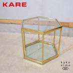 KARE Calle Comb Gold гребень Gold боковой стол шестиугольник стекло steel Gold цвет простой современный low стол GC341