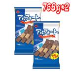ショッピングチョコ ブルボン アルフォート 798g (ミルクチョコレート・リッチミルクチョコレート) ×2 コストコ
