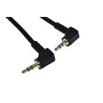  стерео Mini штекер кабель 3.5φ 3.5mm ( мужской - мужской обе стороны L type ) 0.5m LAV-AS05LL