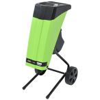 ショッピングシュレッダー 山善(YAMAZEN) 電動ガーデンシュレッダー 園芸用電動粉砕機 AC電源 小枝粉砕機 自動 容量45L 簡単 車輪付き 安全装置 家庭菜園