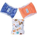 Teamoy собака ремень для животных 3 позиций комплект мужской сетка подкладка всасывание слой имеется водонепроницаемый обработка ткань ткань to размер регулировка возможность маркировка предотвращение уход для . утечка ..