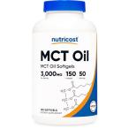 Nutricost MCT масло 1000mg,150 soft Capsule,(1 еда минут на - 3000mg),keto,keto-sis, не ... пересортировка,g