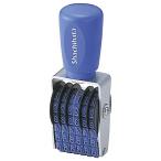 シャチハタ スタンプ 回転ゴム印 欧