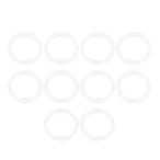 Ofowin силикон уплотнительное кольцо VMQ наклейка кольцо прокладка наружный диаметр 33mm внутренний диаметр 27mm ширина 3mm белый 10 штук входит, гидравлический * пустой атмосферное давление наклейка,