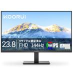 KOORUI ゲーミングモニター 24インチ 144Hz フルHD モニター IPSパネル (HDMI/VGA/AdaptiveSync/VES