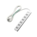 Elecom 3pin ответвление / с магнитом /6./2.5m/ белый 