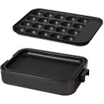  гора . плита один человек жизнь 2 человек жизнь 2WAY ( takoyaki plate 20 дыра / flat поверхность plate ) маленький размер съемный фтор покрытие температура style 
