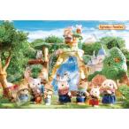  Epo k фирма 300 деталь составная картинка Sylvanian Families секрет. лес. большой .(26×38cm) 28-111s клей . лопатка имеется пункт 