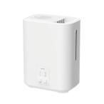 山善 加湿器 加熱式 スチーム式 上から給水 (和室6畳/洋室10畳) アロマ 卓上 タンク丸洗い 空焚き防止 加湿量2段階調節 寝室 ホワイト