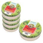 京都念慈菴 ビワのど飴 レモングラス味 喉飴 のどあめ 咽喉糖 ボイスケア 喉ケア 缶入60g x5 台湾 お土産 ビワシロップエキス配合 (6