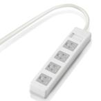  Elecom разветвитель 3 булавка пыль shutter есть 4 выход 2.5m белый T-T1C-3425WH