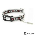  Ad Mate a-ga дельфин la-M размер черный (1ko входить ) собака средний собака ошейник Lead 