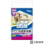 エリエール キミおもい パワフル消臭・抗菌 システムトイレ用シート 複数ネコ用 16枚 猫 お手入れ