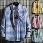 ショッピングネルシャツ シャツ メンズ レディース ネルシャツ チェックシャツ カジュアルシャツ トップス 長袖 春服 春物 父の日