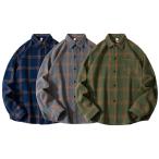 ショッピングネルシャツ ネルシャツ チェックシャツ 大きいサイズ シャツ カジュアルシャツ トップス メンズ ファッション 2025 秋冬