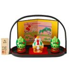 お正月飾り 鏡餅セット 日本製 正月飾り お正月 飾り 陶器 置物 縁起物 家庭円満 おすすめ 玄関 和室 お部屋 かわいい インテリア