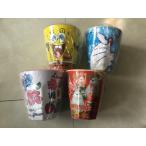 メラミンコップ　スポンジボブ・ドラえもん・ウサビッチ・Lamende jouの各1点の金額です。