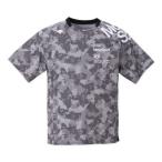 大きいサイズ メンズ DESCENTEジャガードグラフィック半袖Tシャツ 大きいサイズ メンズ 3L 4L 5L 6L