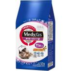 メディファス　室内猫　毛玉ケアプラス　11歳から　チキン＆フィッシュ味　【235g×6袋入】(ペットライン)