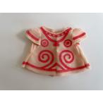 シャコ・ベイビー用着せ替え縄文服・ライトピンク×ピンク　 遮光器土偶　縄文　小牧野遺跡　ぬいぐるみ　杉本晴海　縄文人形