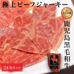 黒毛和牛 ビーフジャーキー 15g×24袋セット 鹿児島 おつまみ お酒 ビール ワイン 新触感 柔らか ソフト 贈り物 ギフト お中元 お歳暮 送料無料 業務用