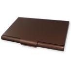  aluminium футляр для карточек ( футляр для визитных карточек )L2012 Brown [ производство конец товар ]