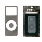 グルマンディーズ gourmandise FitsPod iPod nano専用メタルアートデコレーションシール ガンメタリック