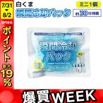 最大P19％★爆買WEEK 白くま瞬間冷却パック ミニサイズ 1個 保冷剤 災害 熱中症対策 スポーツ観戦 屋外作業